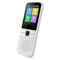 thumbnail image 2 of yingyy Language Translator Voice Accurate Interpreter Device Digital Business Meeting School Learning Equipment Gadgets White, 2 of 6