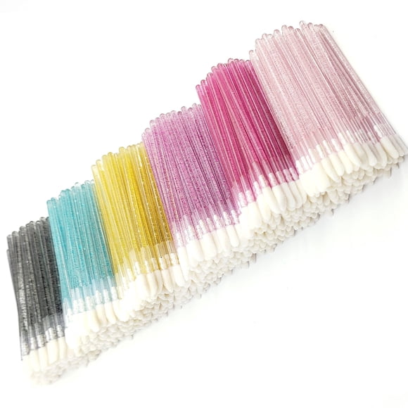 Pincel para labios Crystal Lip Brush YSAFAI, aplicador de brillo de labios desechable x600