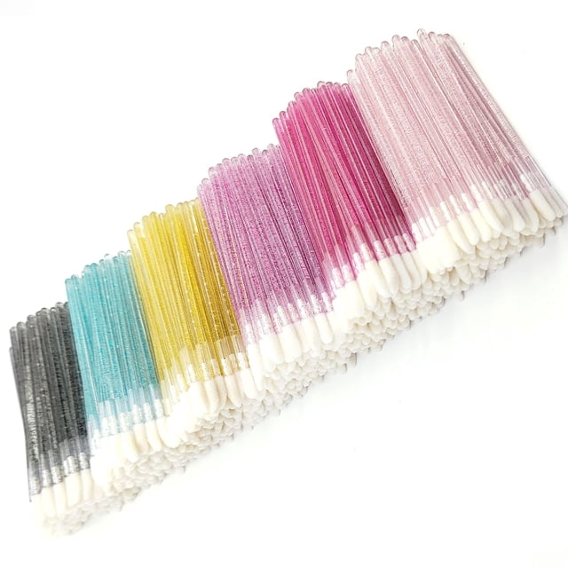 Pincel para labios Crystal Lip Brush YSAFAI, aplicador de brillo de labios desechable x600