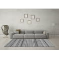 thumbnail image 3 of Ahgly Company Indoor Rectangle Abstract Gray Modern Area Rugs, 8' x 12', 3 of 4
