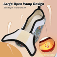thumbnail image 5 of L-RUN Men Women Shoes Adjustable Bedroom Slippers Warm Arthritis Edema Indoor Slippers, 5 of 6