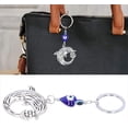 thumbnail image 2 of Llavero Azul Turco Ojo de Mal, Llavero de Protección de Fátima, rno Colgante Colgante Delfín de la Buena Suerte rno para Colgar en el Coche del Mal de Ojo para Colgar en Llaves y Bolsos, 2 of 3