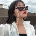 thumbnail image 4 of Fiudx Liquidación De Ofertas Flash Temperamento Gafas Cadena Retro Metal Colgante Perlas Cadenas Hombres/Mujeres, 4 of 6