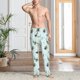 thumbnail image 2 of Fotbe Duck Animals Farm Pantalones de Pijama para Hombre, Pantalones de Dormir, Pantalones de Casa con Cintura Ajustable y Bolsillos-Large, 2 of 6