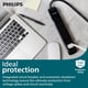 thumbnail image 3 of Protector contra sobretensiones Philips SPP6110BC/37, 6 salidas, 10 pies, negro, 3 of 6