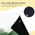 thumbnail image 4 of Marble Texture Gaming Mouse Pad,Emerald Leaves Desk Mat,XXL Extended Mouse Pad Mat for Office,Computer,Keyboard with Non-Slip Base Stitched Eges Mousepad 35.4''''×15.7'''', 4 of 6