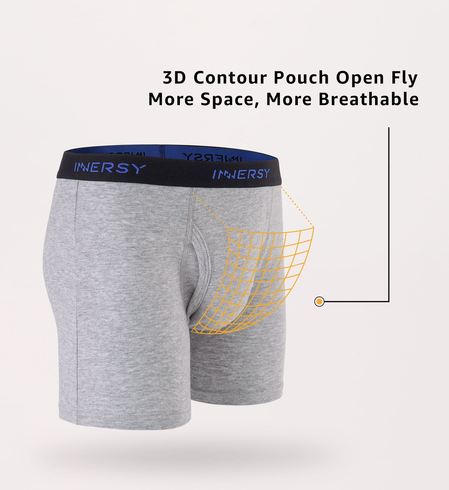 Boys Cotton Boxer Shorts 7-Pack - Teen Underwear With Fly, Comfort Fit For 8-18 Years