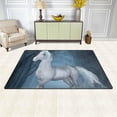 thumbnail image 3 of Coolnut Lightweight Carpet Mats, 31 x 20 inches Area Soft Rugs Floor Mat Doormat Decoration for Rooms Entrance Unicorn in Forest, 3 of 6