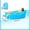 Sky Blue, variant on Multi Colored Single Lazy Inflatable Sofa Portable Outdoor Beach Air Sofa Bed Folding Camping Sleeping Bag for Comfortable Rest
