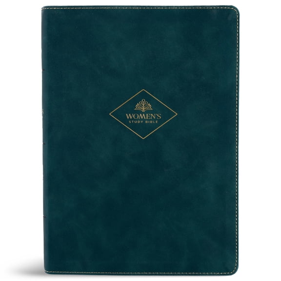 CSB Women's Study Bible, Peacock Leathertouch, Indexed, (Hardcover)