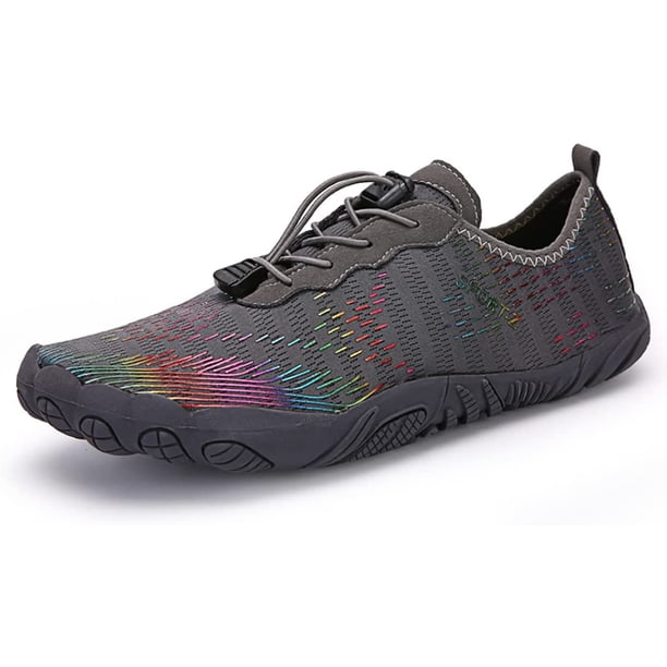 Xishao Zapatos de agua de senderismo para hombre, zapatos de playa, zapatos de natación de secado rápido, zapatos de agua descalzos para navegar, pesca, buceo, surf Xishao ropa