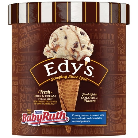 UPC 041548946054 product image for EDY'S/DREYER'S Made with NESTLE BABY RUTH Ice Cream 48 fl. oz. Tub | upcitemdb.com