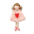 thumbnail image 1 of Miangastore Pink Plush Pendant 1Pc 5.9X3.5X1.2In For Christmas Tree And Wall, 1 of 8
