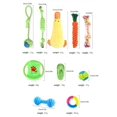 thumbnail image 2 of 10pcs Knot & Carrot Design Pet Chew Toy For Dog For Training And Playing, 2 of 4
