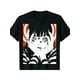 thumbnail image 1 of [Creepy Kawaii Goth Tee] Creepy Kawaii Goth 1pc Japanese Horror Anime Manga Inspired T-Shirt - 100% Cotton, Short Sleeve, Regular Fit, Cartoon Pattern, Machine Washable - 220g, 1 of 5
