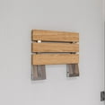 thumbnail image 3 of brand ABS16S-BN Brushed Nickel 16" Folding Teak Wood Shower Seat Bench, 3 of 10