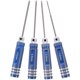 thumbnail image 1 of EeaseMX Juego de 4 destornilladores hexagonales de metal de 1,5 mm, 2,0 mm, 2,5 mm y 3,0 mm para helicóptero RC (azul), 1 of 8