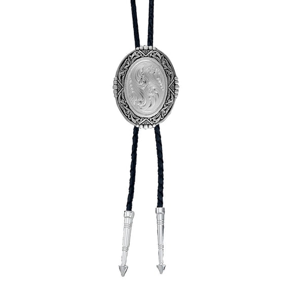 Montana Silversmiths Bolo Ties Mens Southwestern Ranchers Silver BT46