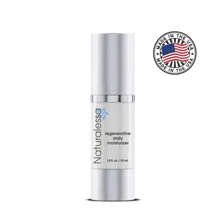 Naturalessa Regenerative Hydrating Cream Daily Face Moisturizer for Dry & Sensitive Skin 1.8 fl oz