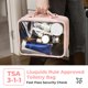 thumbnail image 2 of Neceser GRANNY SAYS, aprobado por la TSA, transparente, impermeable, rosa, 2 of 9