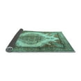 thumbnail image 2 of Ahgly Company Indoor Rectangle Persian Light Blue Traditional Area Rugs, 7' x 10', 2 of 4