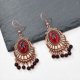 thumbnail image 5 of Pendientes étnicos de moda Sonducket para mujer Tipo D colgantes de gota, 5 of 6