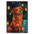 thumbnail image 3 of Nova Scotia Duck Tolling Retriever Dog Watercolor Art Poster - Nova Scotia Duck Tolling Retriever Dog Canvas Wall Art For Bedroom Decor - Inspirational Wall Art - Black Dog Painting, 3 of 6