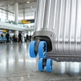 thumbnail image 5 of 8Pcs Luggage Wheel Covers for 2-2.4in Wheels, Suitcase Wheel Protectors Noise Reducing Anti-Scratch Travel Accessories, 5 of 6