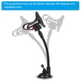 thumbnail image 4 of Uxcell 6" Gooseneck, adaptador de rosca hembra a macho de 3/8", soporte de tubo flexible universal para cámara de acción, teléfono, micrófono, negro, 4 of 7