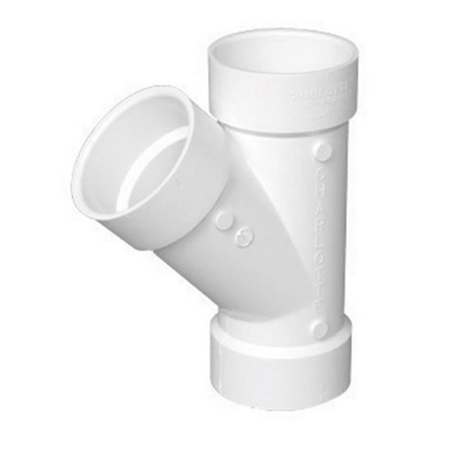 PVC006001400HA 4 in. 45 Degree Wye PVC Pipe