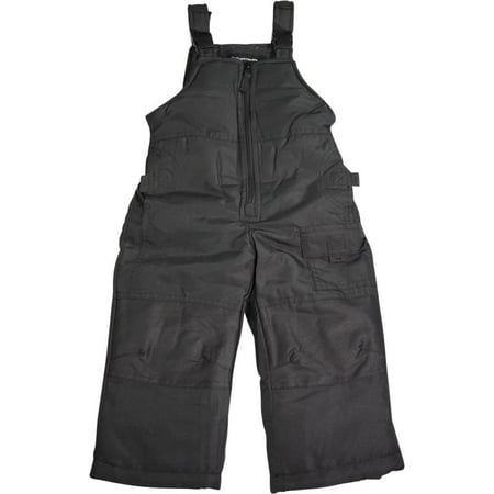 Lightning Ski Jacket - Weathertamer Toddler & Boys Adjustable Shoulder Strap Bib Pant Snowpants, 40023 Black / 2T