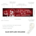 thumbnail image 2 of Koyal Wholesale Galentines Day Decorations Banner, My Anti Valentine | Funny & Sarcastic Anti-Valentine's Day Decor, 2 of 5