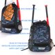 thumbnail image 3 of Mochila para béisbol WOLT Youth Bat Backpack 47 x 34 x 19 cm, 3 of 8