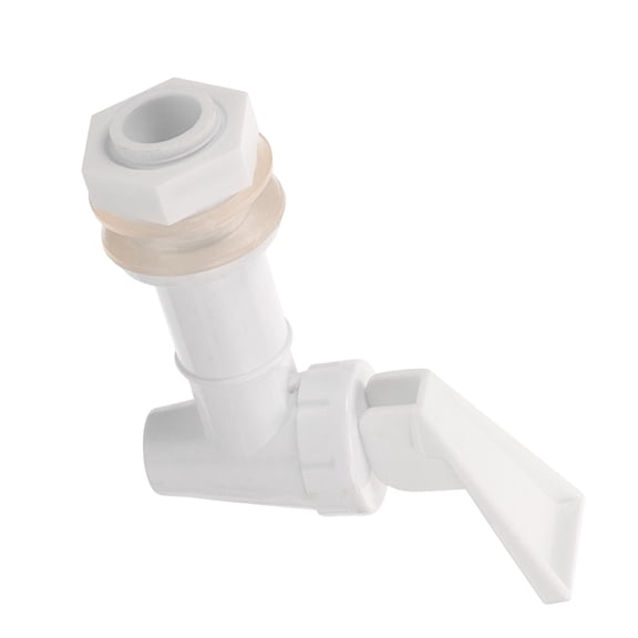 MERRYHAPY Sturdy White Plastic Drink Dispenser Faucet Easy Install for Home Coffee and Tea