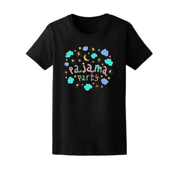 Pajama Party T-Shirt Women -Image by Shutterstock, Female Medium