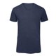 thumbnail image 1 of B&C - Camiseta triblend cuello pico   Modelo Favourite hombre caballero (Marino jaspeado), 1 of 2