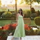 thumbnail image 5 of Vestido informal de verano para mujer, correa de espagueti ajustable, volantes sin espalda en capas, corte entallado suelto Adepaton  BST3000995-4, 5 of 5