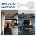thumbnail image 4 of KAKOWELY Boat Latch Clamp 1 Set Boat Hatch Latch Marine Latch Boat Deck Hatch Latch Rv Latch Cabinet Latch Boat Latch Boat Hatch Latch Marine Hatch Latch Marine Latch Cabinet Latch, 4 of 5
