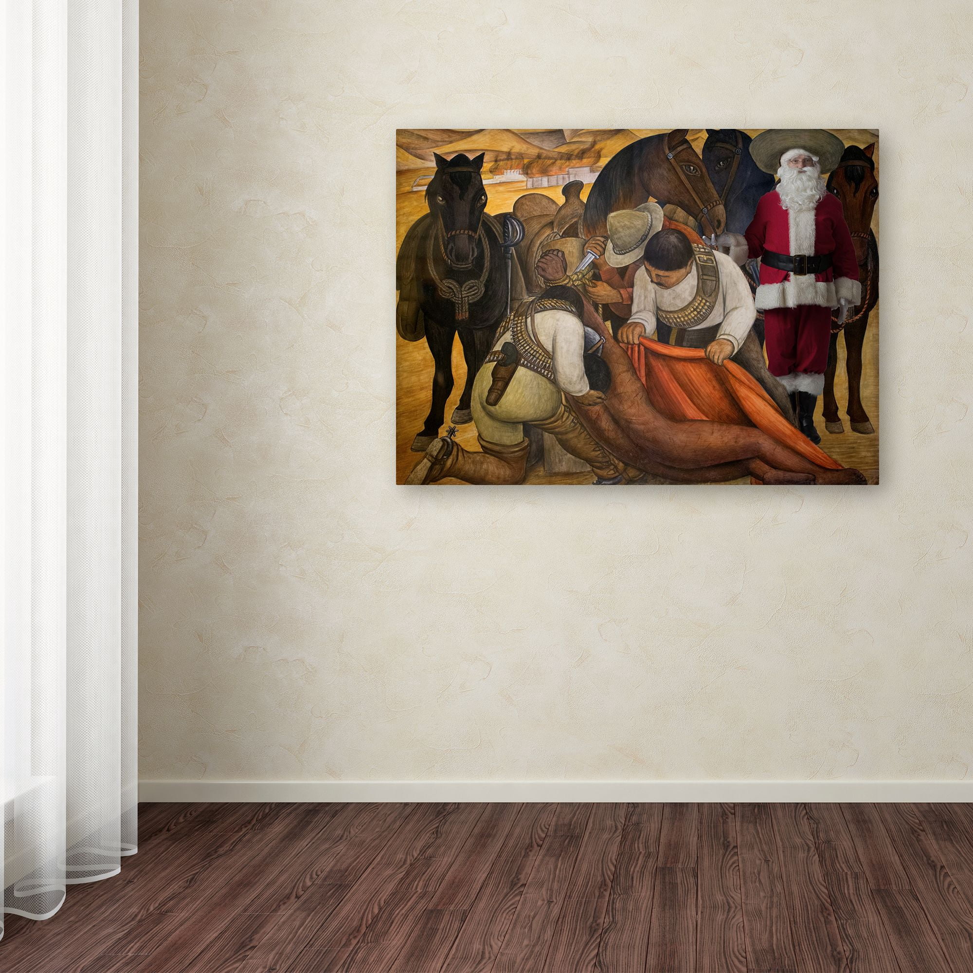 Trademark Fine Art 'Rivera-Liberation Of The Peon' Canvas Art by Ed Wheeler