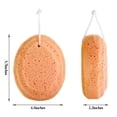 thumbnail image 2 of 4 Soft Shower Sponges Exfoliating Shower Foam Exfoliating Body Sponge Soothing Sponge for Bath Items, 2 of 5