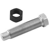 Allstar Performance ALL55027 0.56 in. Head 0.43 in.-20 Titanium Torsion Stop Bolt with Nut