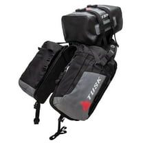 Tusk Excursion Rackless Luggage System w/X-Small Dry Duffel Tail Bag Standard Heat Shield Black/Grey For Harley-Davidson® CVO Pan America RA1250® 2021-2024