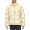 thumbnail image 2 of Ceisia Men's Stand Collar Warm Casual Jacket with Zipper Pockets Long Sleeve Gift Parka, 2 of 6