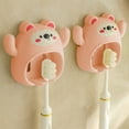 thumbnail image 5 of Childs Toothbrush Holder with Strong Suction Cup, Cute Toothpaste Stand for Bathroom Sink – Hygienic Drying Design Prevents Mold, Ideal for Children, Toddlers, Travel, 5 of 6