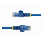 StarTech 25ft (7.6m) CAT6 Ethernet Cable - LSZH (Low Smoke Zero Halogen) - 10 Gigabit 250Mhz 100W PoE RJ45 UTP Network Patch Cord Snagless w/Strain Relief - Blue CAT 6, ETL Verified (N6LPATCH25BL)