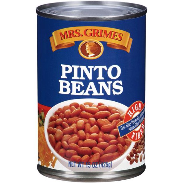 Mrs. Grimes Pinto Beans, 15 oz