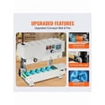 thumbnail image 4 of Continuous Bag Band Sealing Machine, 0.24-0.47 In/6-12 Mm Seal Width, Horizontal Band Sealer Machine With Digital Temperature Control, Bag Sealer For 0.02-0.8 Mm Plastic Bags With Count Function, 4 of 10