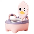 thumbnail image 1 of Asiento de Inodoro para Niños/Orinal Inodoro para Niños Pequeños y Niñas Inodoro de Pato para Bebés y Niños Pequeños B, 1 of 5