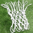 thumbnail image 2 of COMPUKAS Filet de Basketball Tressé en Polyester Blanc Durable et Résistant aux Intempéries pour Basketball, 2 of 8