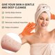 thumbnail image 4 of ER Set de 8 guantes de baño exfoliantes, 100% nailon, Exfoliati Excelente Rendimiento, 4 of 5